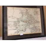 A vintage map of the Great Western Railway rail system depicting Wales, the West Country to