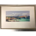 Tom H. Shanks RSW RGI., Arisaig, watercolour, signed bottom left in pencil, paper label verso, in