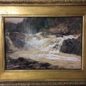 F. Stuart Richardson, The Falls of Tummel, watercolour, signed bottom left (36cm x 54cm)