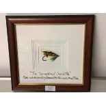 The Sensational Charlotte, designed by Ronald Hutton and Cohn o' Ddda, Fly in glazed frame (22cm x