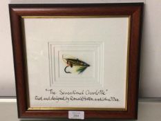 The Sensational Charlotte, designed by Ronald Hutton and Cohn o' Ddda, Fly in glazed frame (22cm x