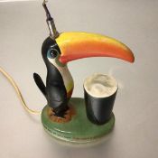 A 1950s/60s Carltonware handpainted Guiness is Good for You... how grand to be a Tucan figure