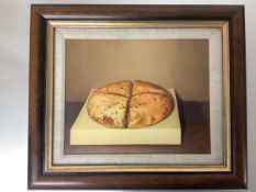 •Andy Neil (Scottish, Contemporary), "Bread", signed lower right and dated 1986, oil on board,