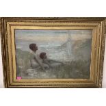 Arthur Meade R.O.I. (1863-1942), "Spirit of the Sands", oil on canvas, signed lower right, bearing