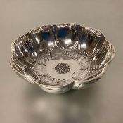 A Dutch silver bowl, with import marks for Samuel Boyce Landeck, Chester 1903, with further Dutch