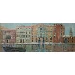 •Carlo Rossi R.S.W., R.S.I. (Scottish, 1921-2010), "Buildings, Grand Canal (Venice)", signed lower