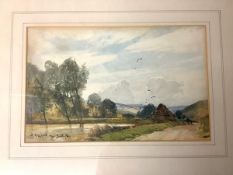 Tom Scott R.S.A., R.S.W. (Scottish, 1859-1927), "At Cessford", signed lower left, titled and