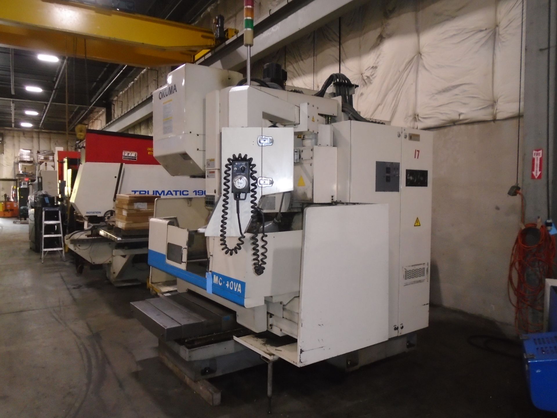 Okuma CNC Mill MC-40VA - Image 3 of 11