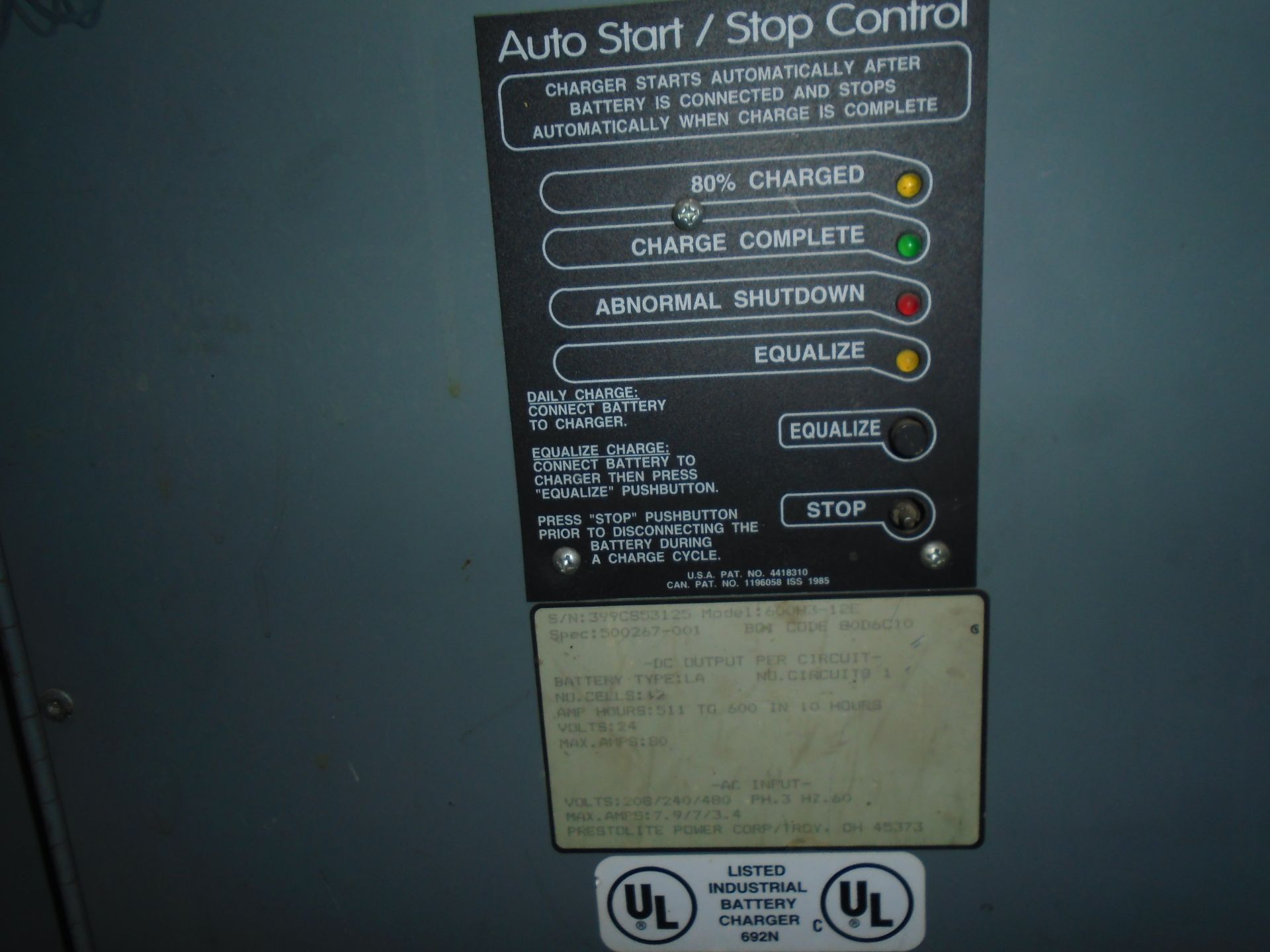 2 Forklift Battery Chargers 24V & 36V - Image 3 of 5