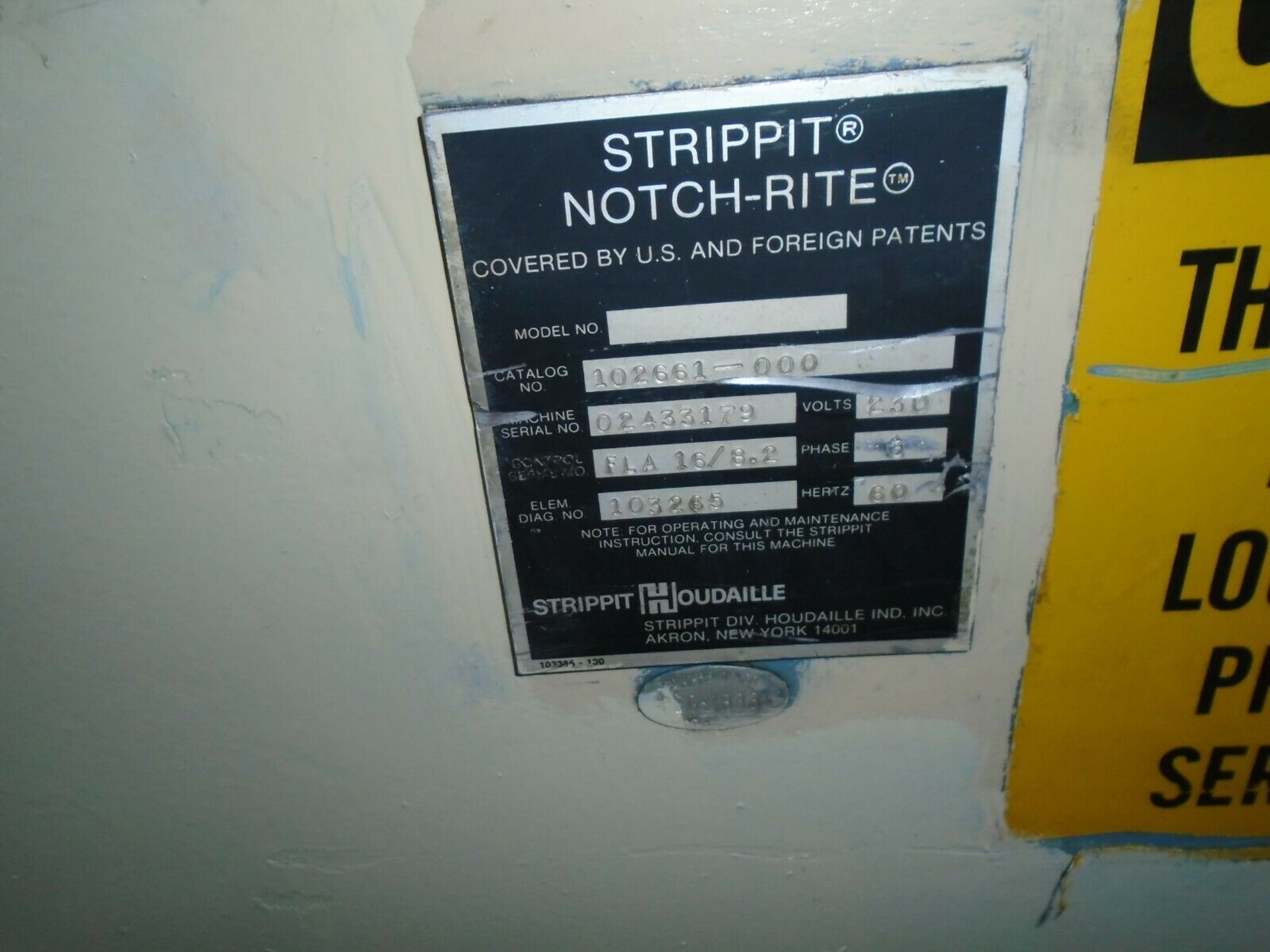 Strippet Hydraulic Nutcher Catalog #102661-000 x 9 ½” Blades - Image 6 of 10