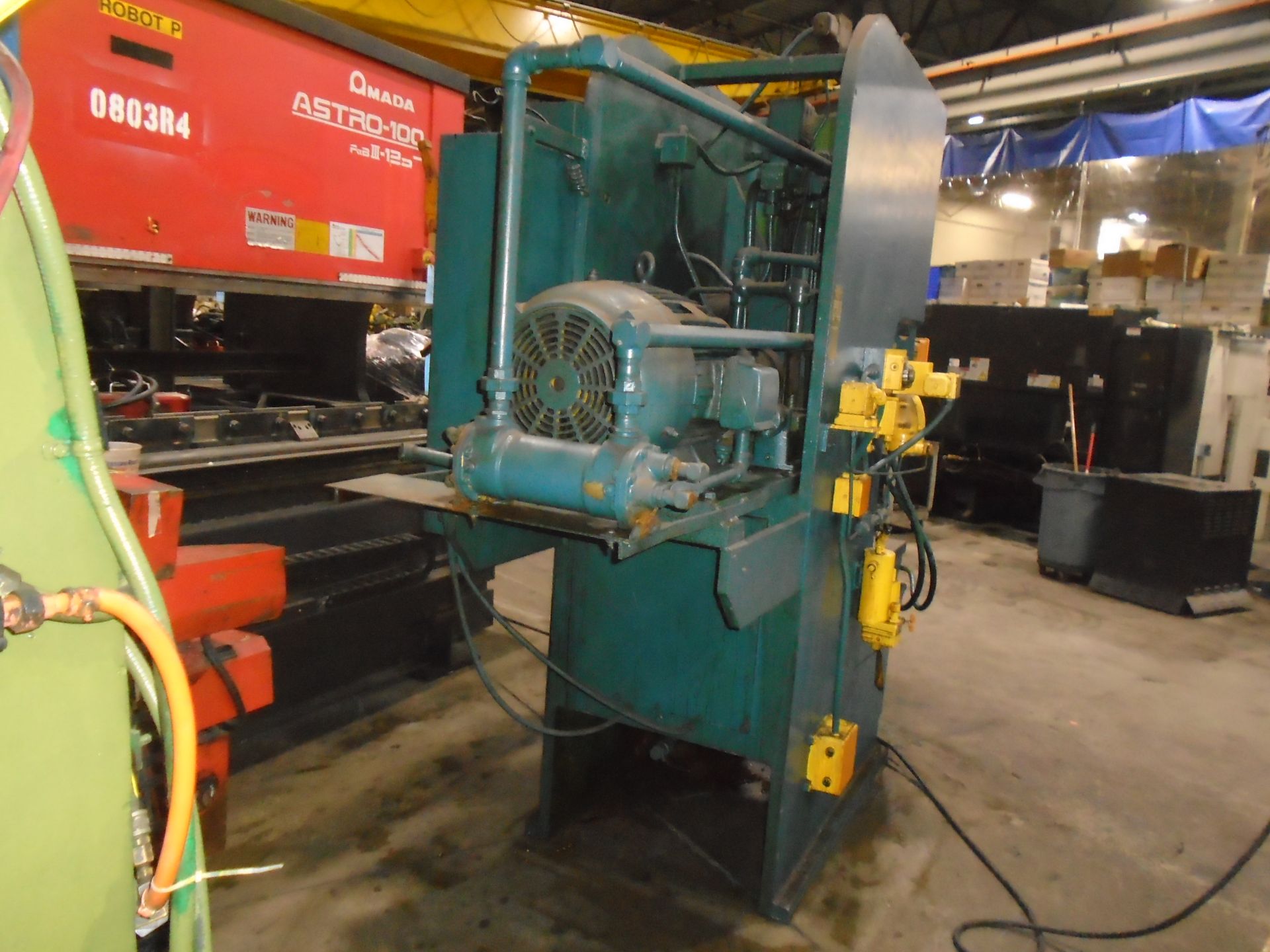 Denison Model NA50C92JIC 50 Ton Hydraulic Multipress With Sliding Table W/ Video - Image 4 of 11