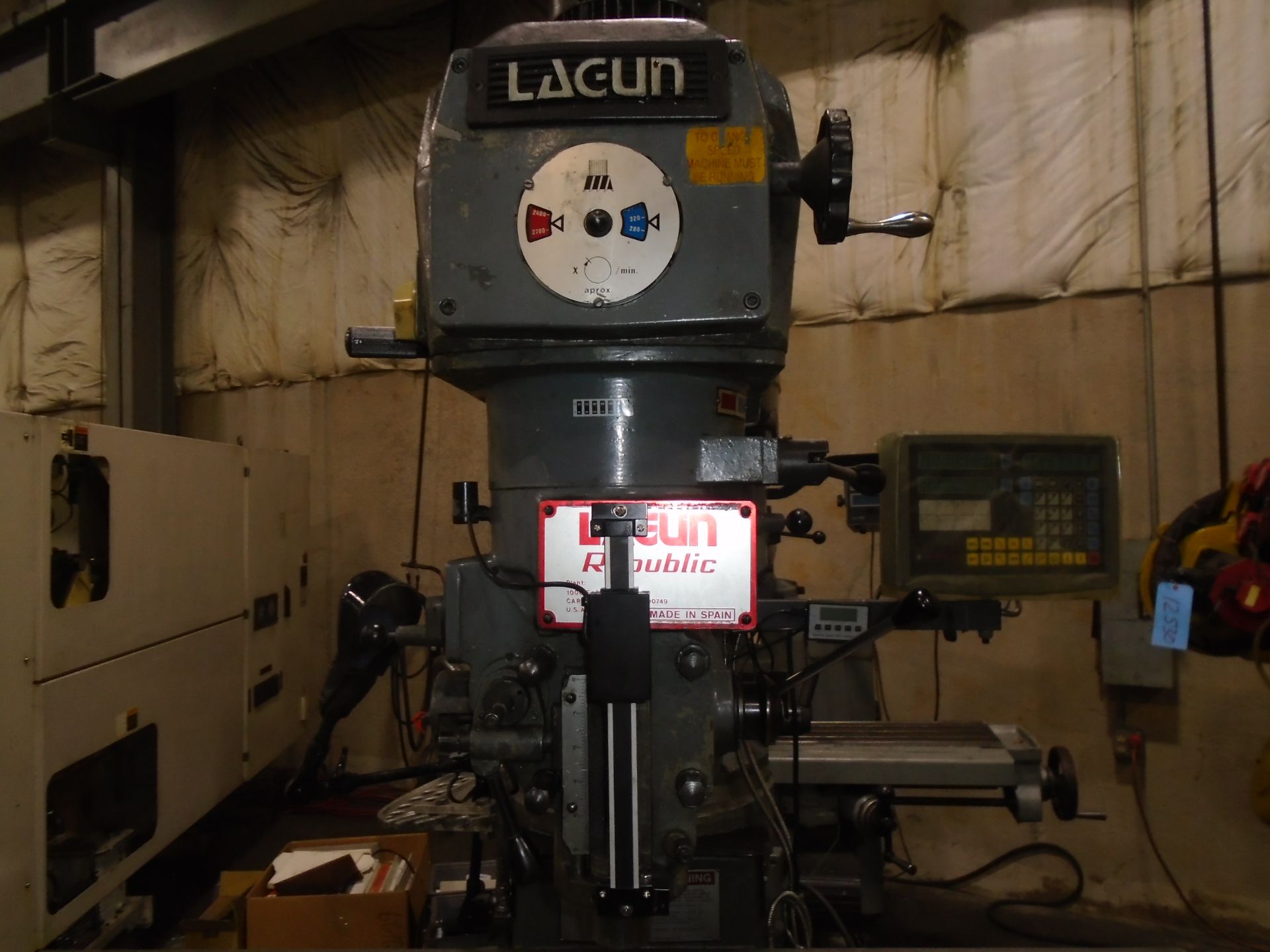 Lagun FTV-2 Variable Speed Manual Milling - Image 7 of 10