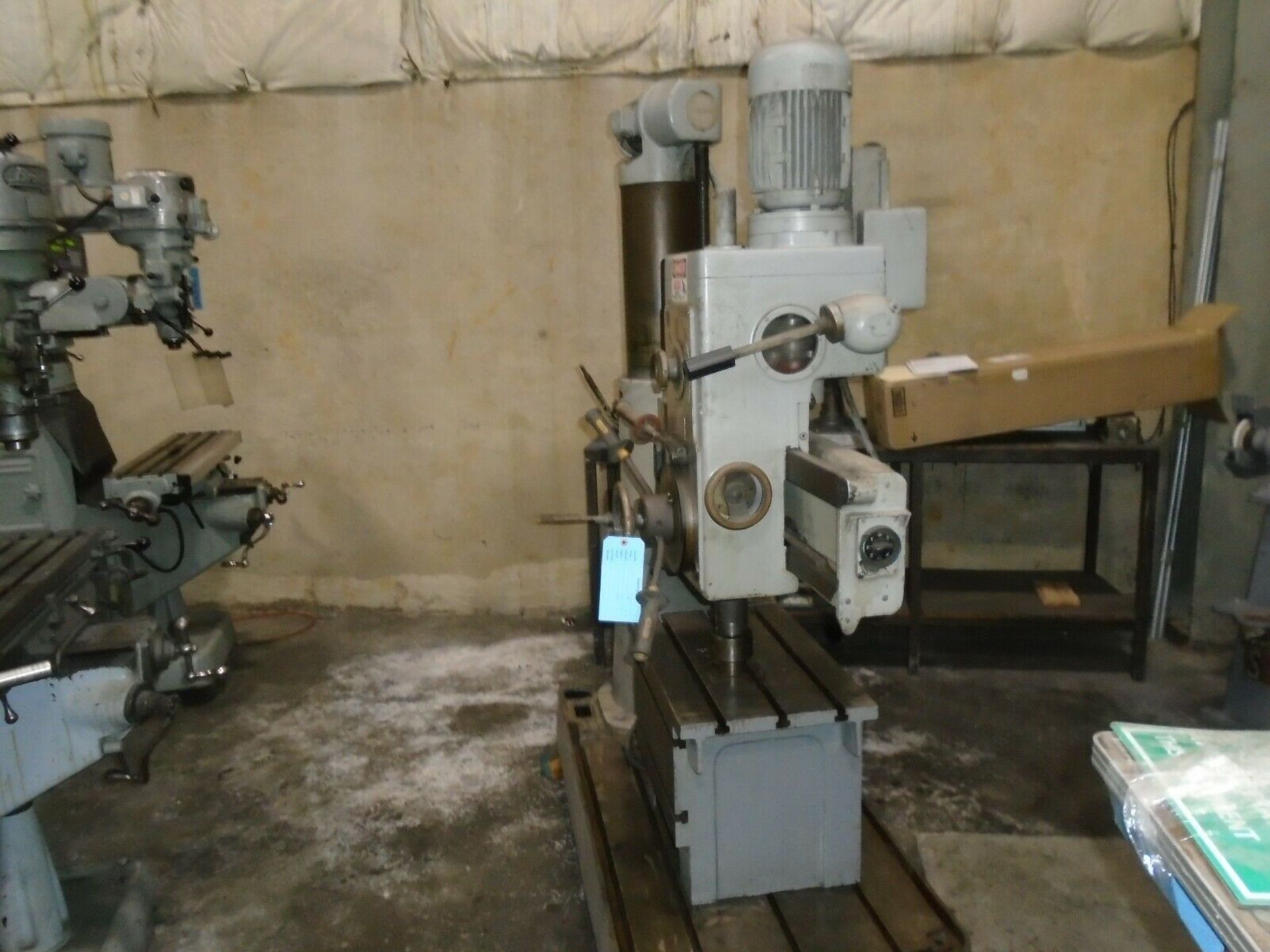 Willis – Bergo / Bergonzi FS1000 Radial Drill With Box Table - Image 3 of 10