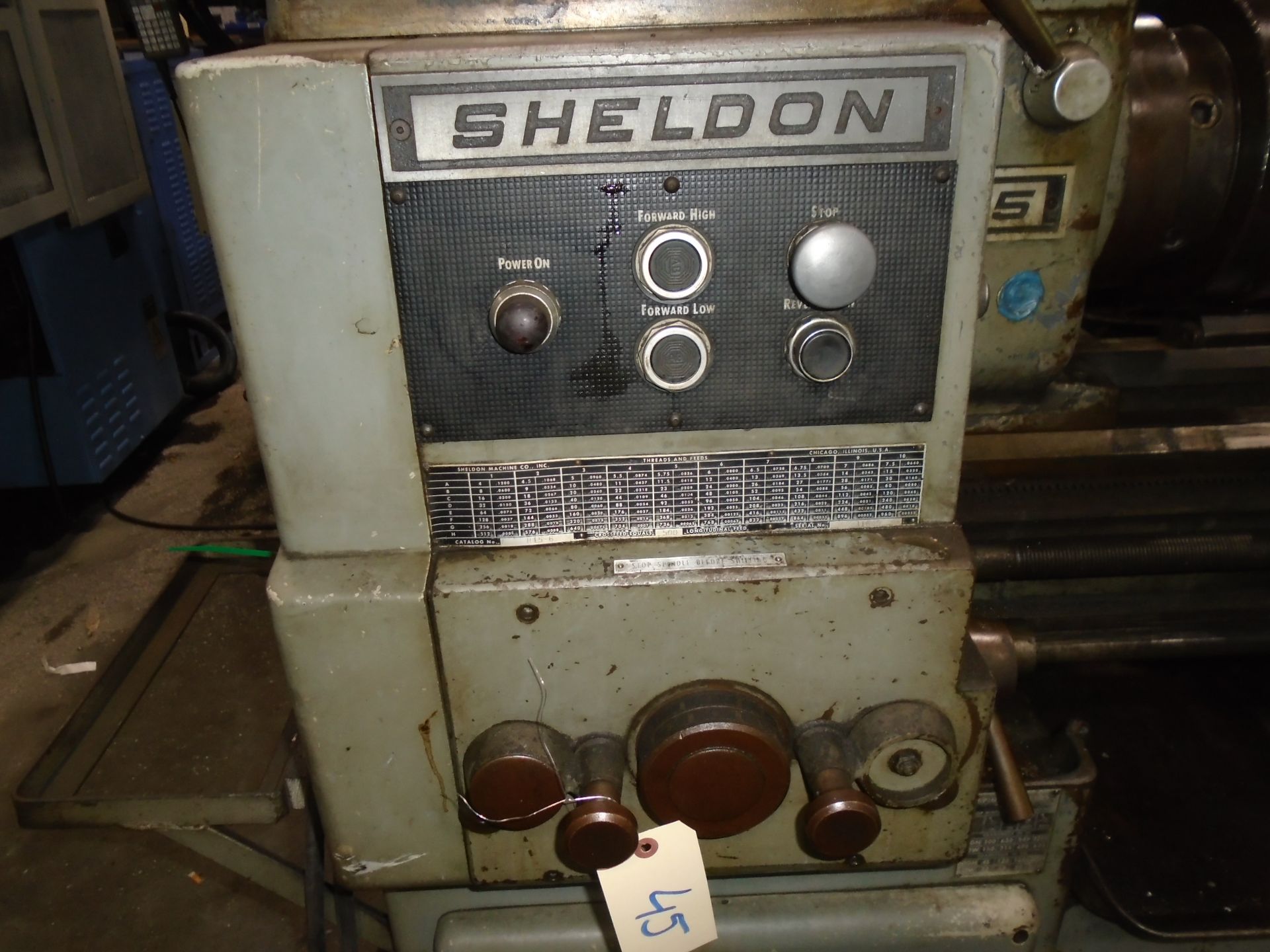 Sheldon 16” x 48” Engine Lathe With Hydraulic Tracer - Image 7 of 11