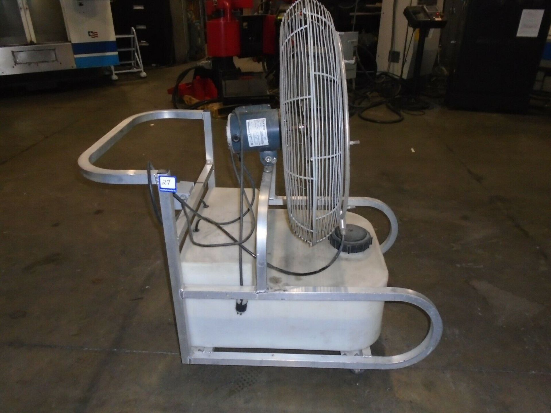 Air Chiller CU-24” Industrial Misting Fan Evaporative Cooler - Image 3 of 8