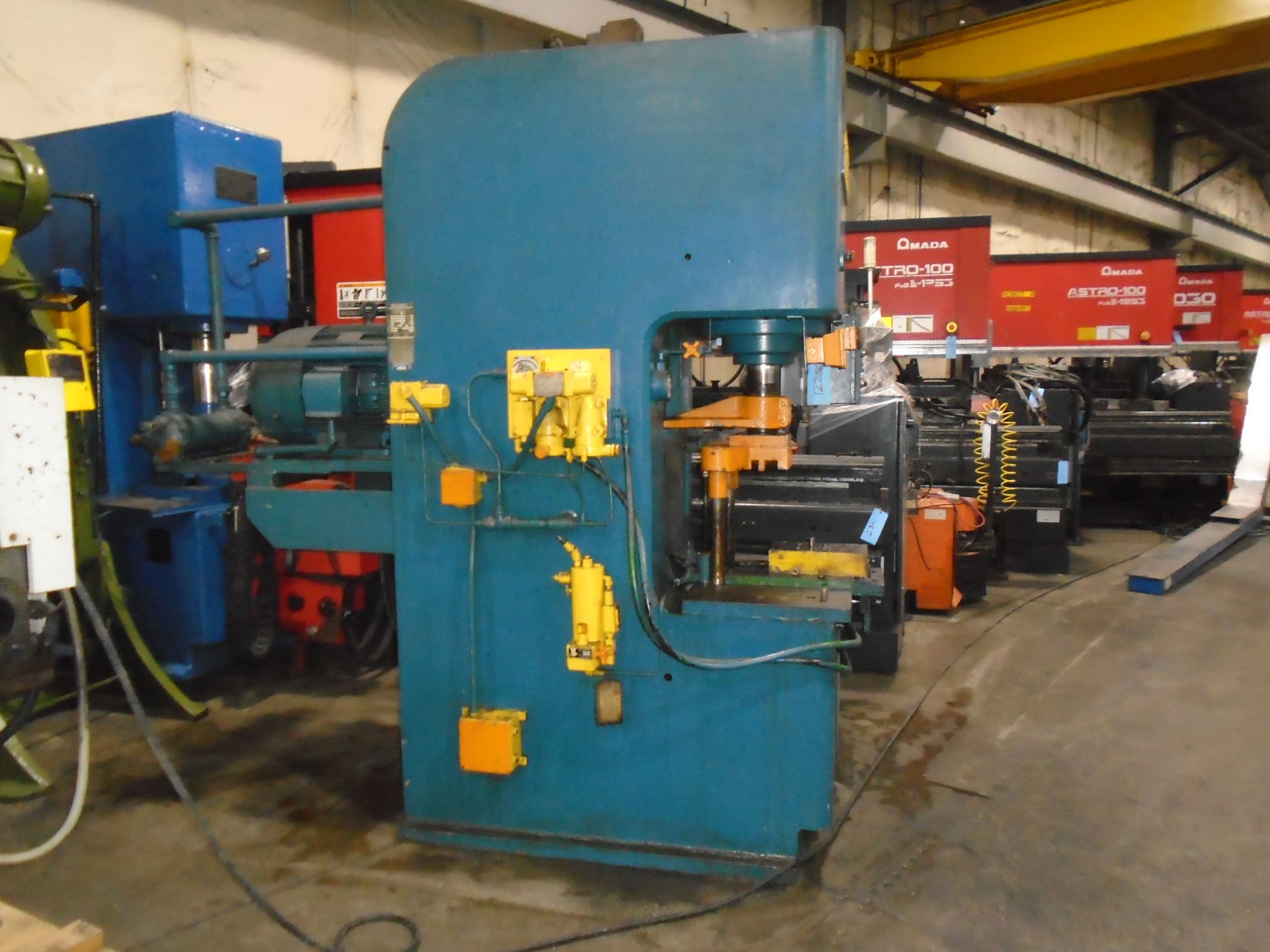 Denison Model NA50C92JIC 50 Ton Hydraulic Multipress With Sliding Table W/ Video - Image 2 of 11