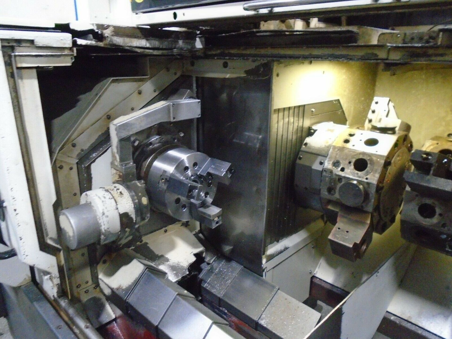 Mazak Multiplex MP4200 CNC Lathe 2011 640T Control W/ Robot Interface - Image 9 of 12