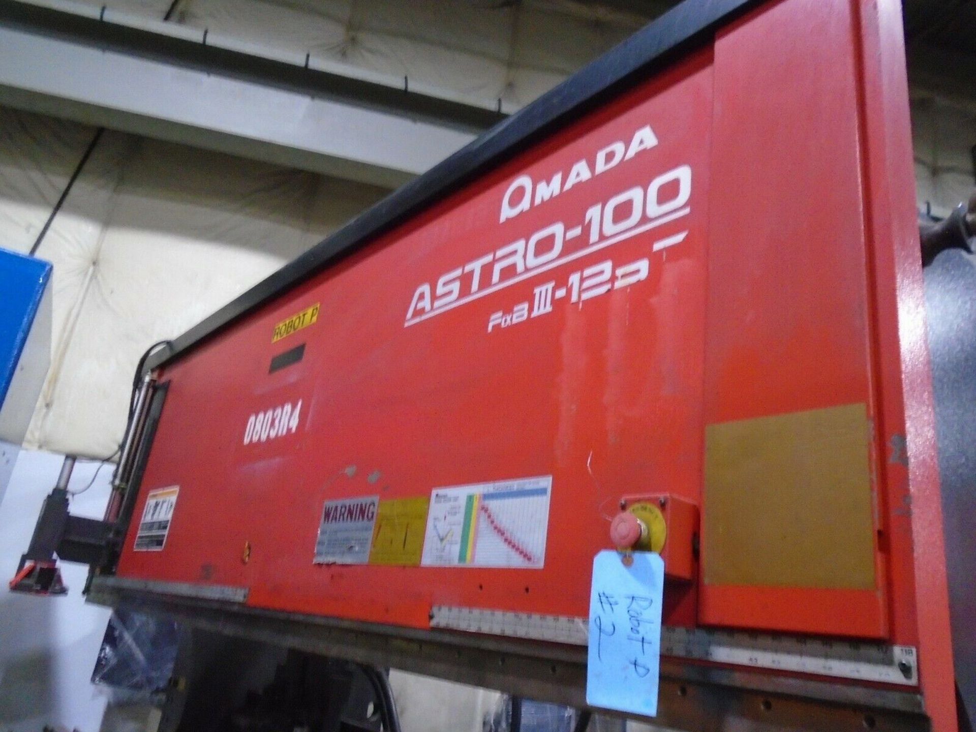 Amada Astro FBD 1253 MH CNC Press Brake Bending Cell 125 Tons x 10’ Year 1997 - Image 5 of 12