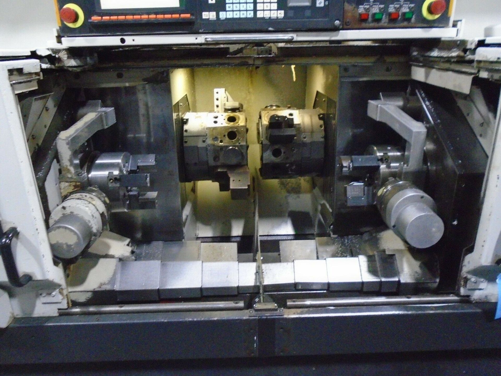 Mazak Multiplex MP4200 CNC Lathe 2011 640T Control W/ Robot Interface - Image 8 of 12