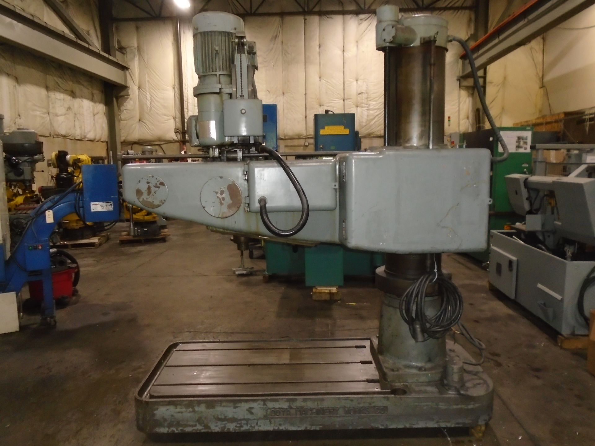 4' x 13" Ooya Radial Arm Drill RE2-1300 - Image 2 of 6