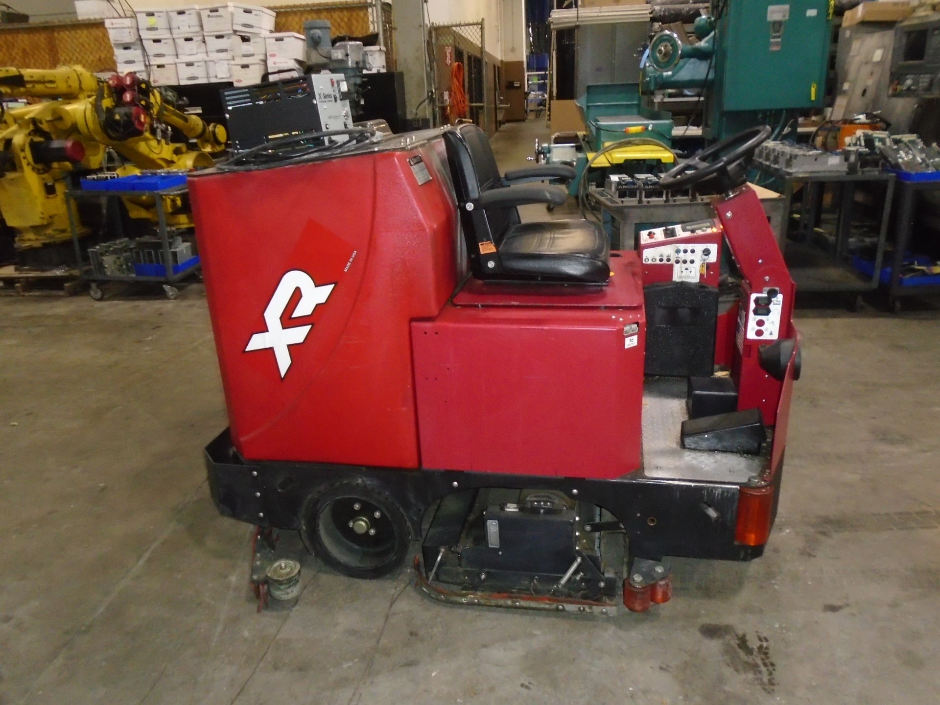 Factory Cat 40-C Floor Scrubber XR Series Excellent Condition