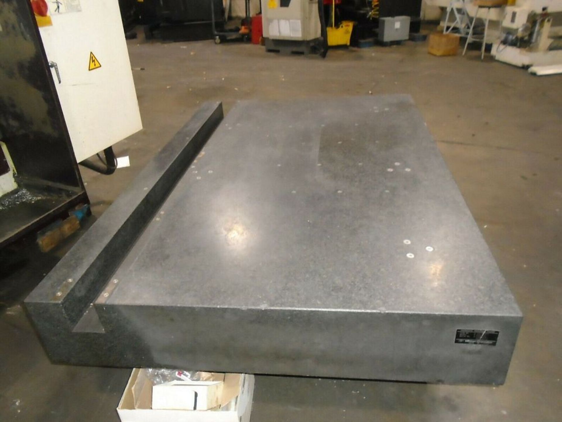 Mitutoyo CMM Granite Surface Plate 76” x 52” x 10” Thick Stock 12386 - Image 2 of 6