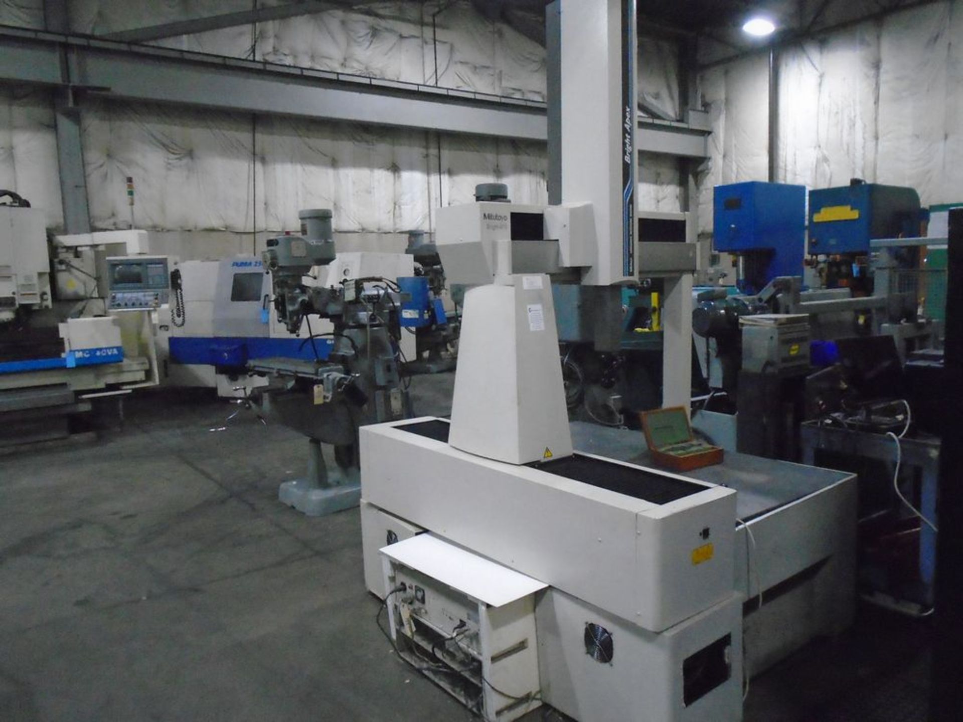 2000 Mitutoyo Bright – A710 SN: 1497008CSpecifications:64” x 38.5” Granite TableRenishaw Probe