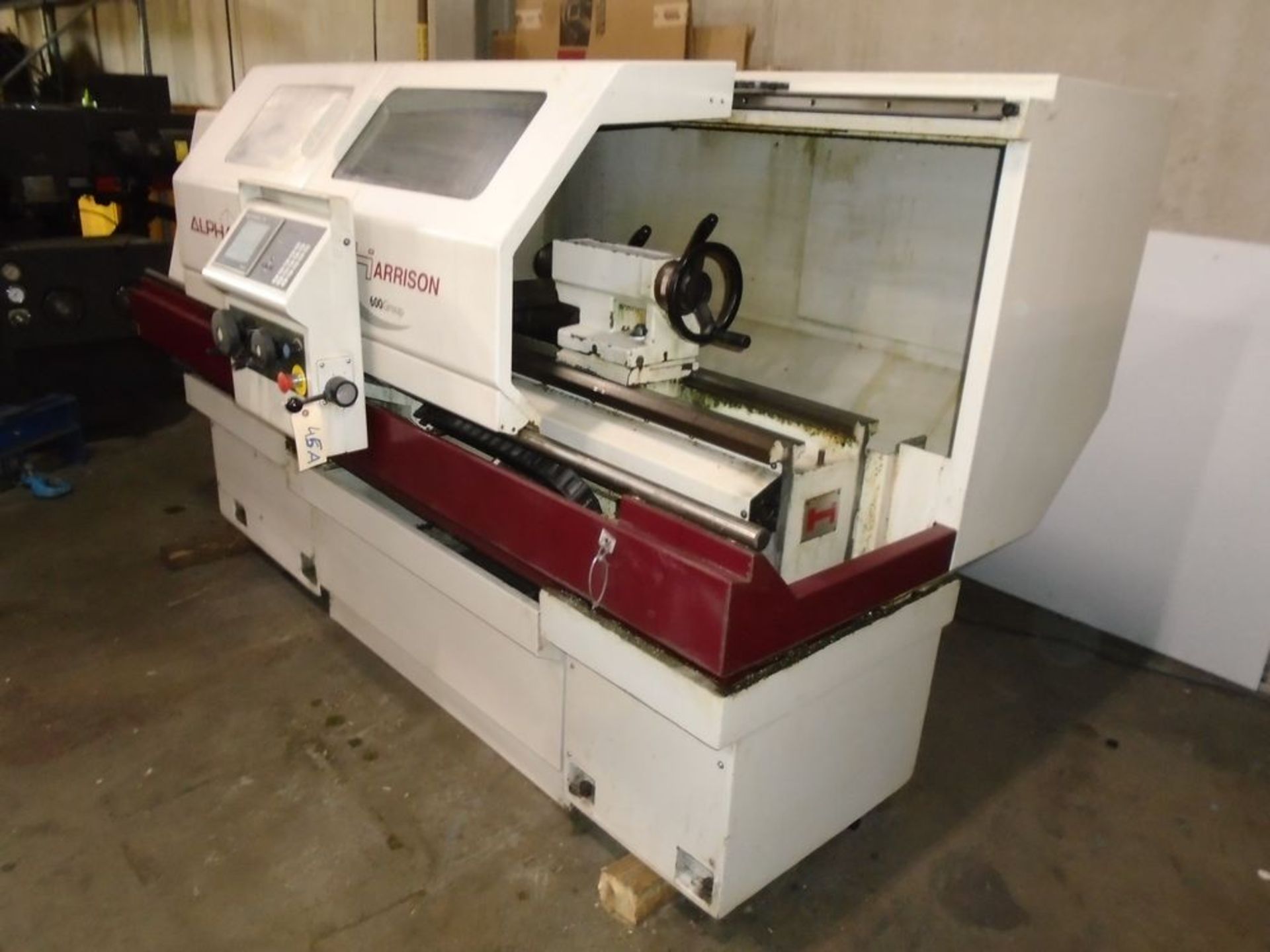 Harrison Alpha 400 CNC Turning MachineNew 2001Serial No. D30020 Equipped With: Fanuc Quick Panel - Image 3 of 5