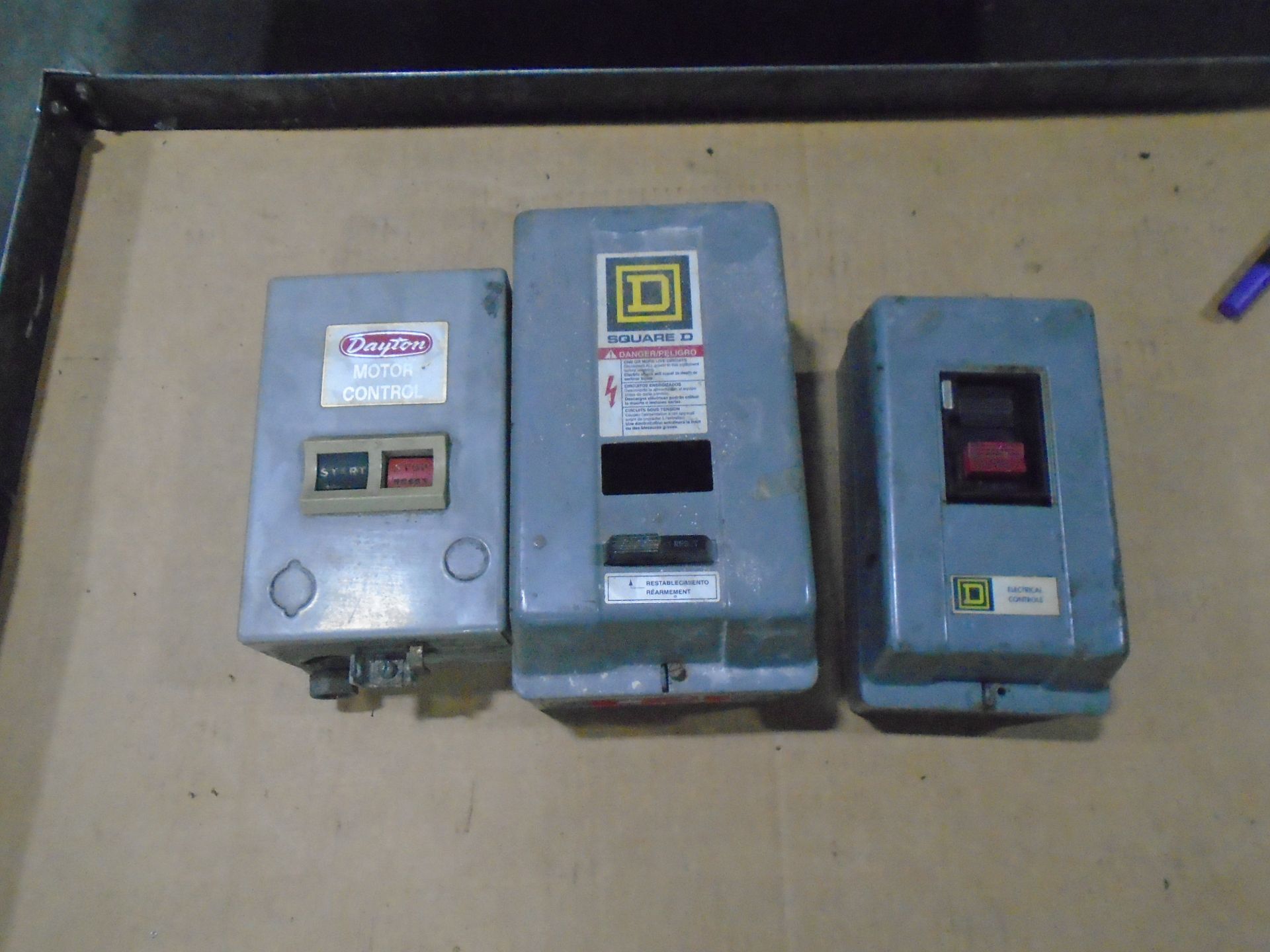 Electrical Disconnect Boxes Lot Of 3