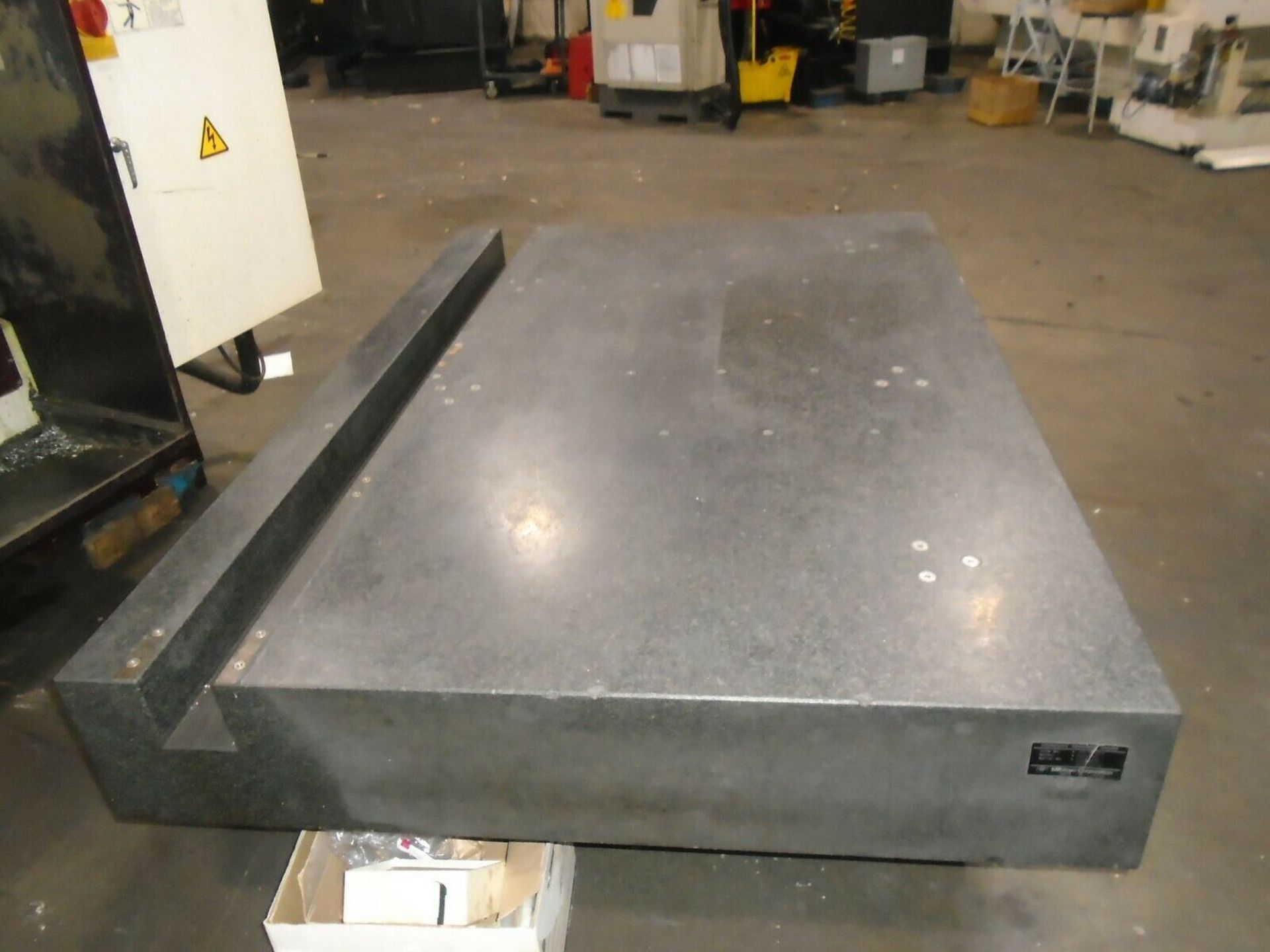 Mitutoyo CMM Granite Surface Plate 76” x 52” x 10” Thick Stock 12386 Loading fee $350