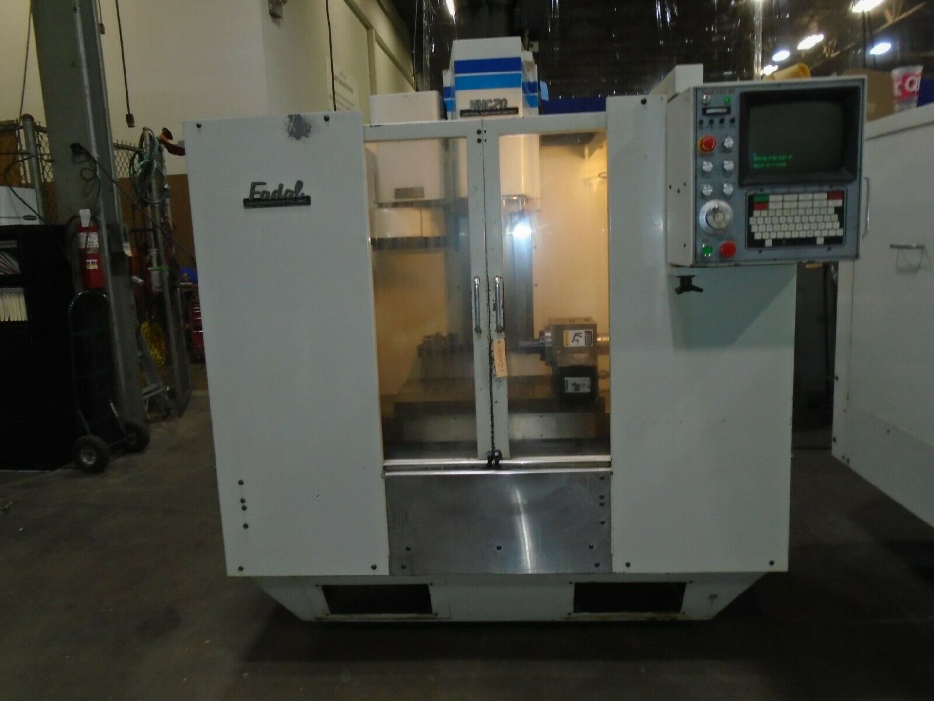 Fadal VMC 20 CNC Vertical Mill W/ Rotary Table 4th Axis VH65 W/ Video