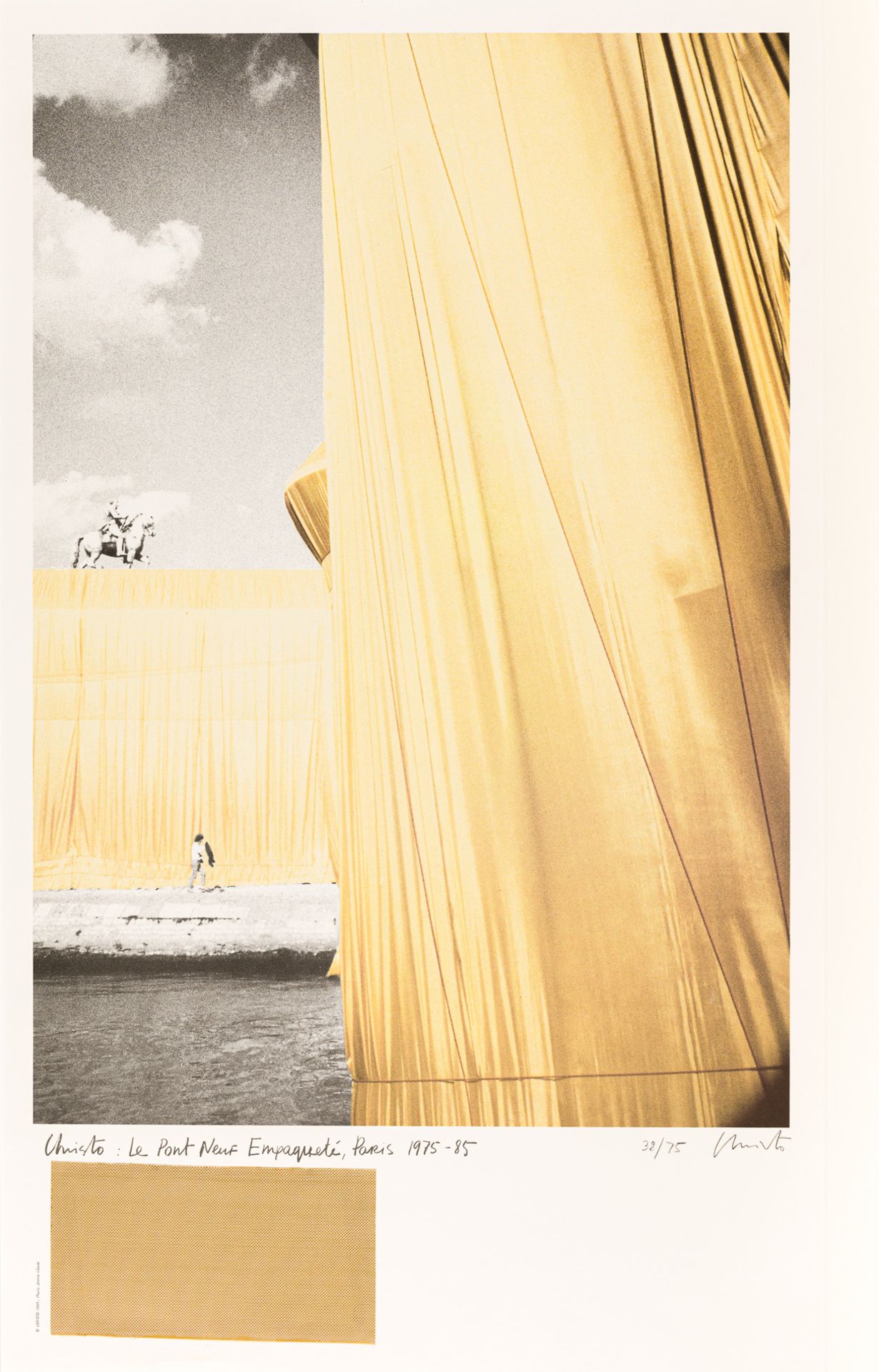 Christo (Christo Vladimirov und Jeanne-Claude Javacheff), Le Pont Neuf Empaqueté