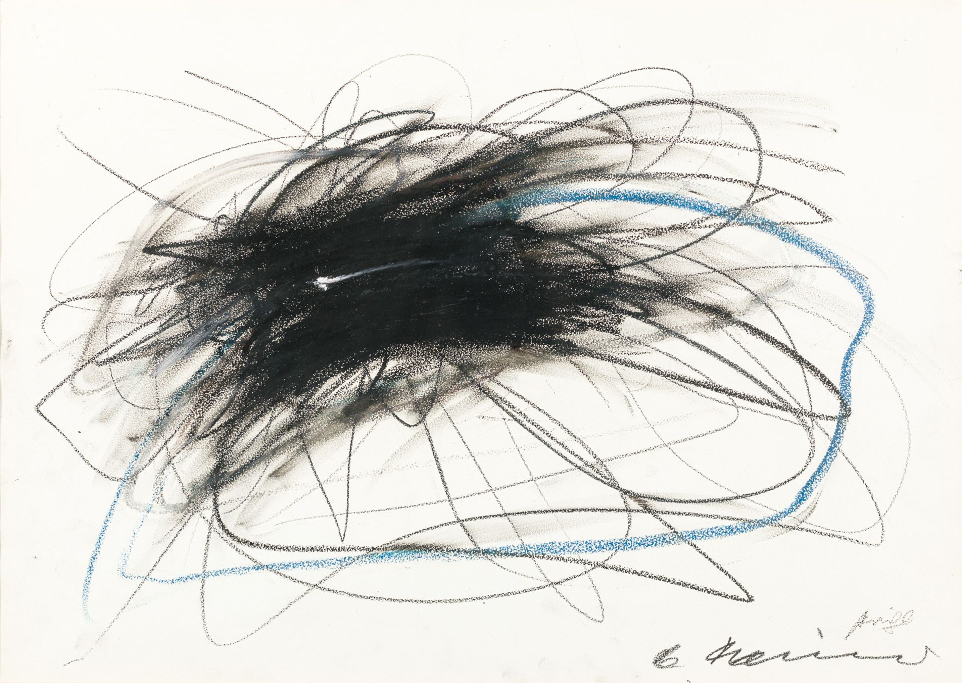 Arnulf Rainer, Auge