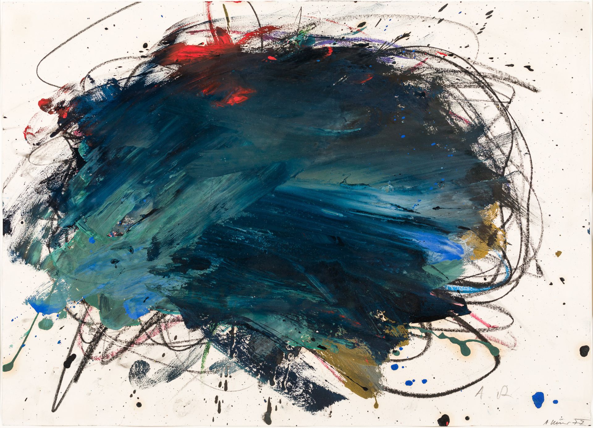 Arnulf Rainer, Ohne Titel / untitled