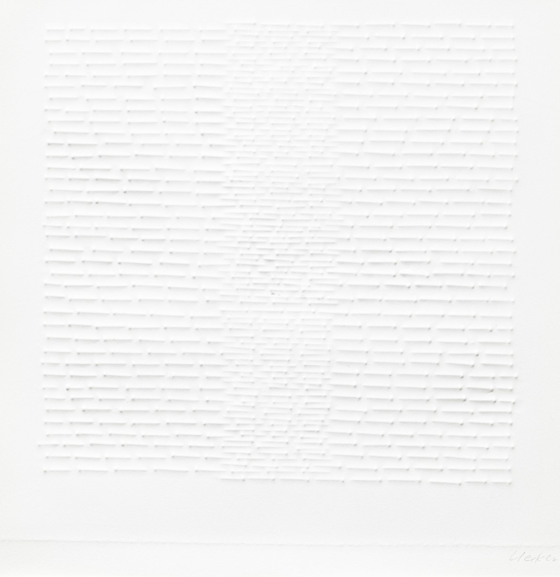 Günther Uecker, Ohne Titel / untitled