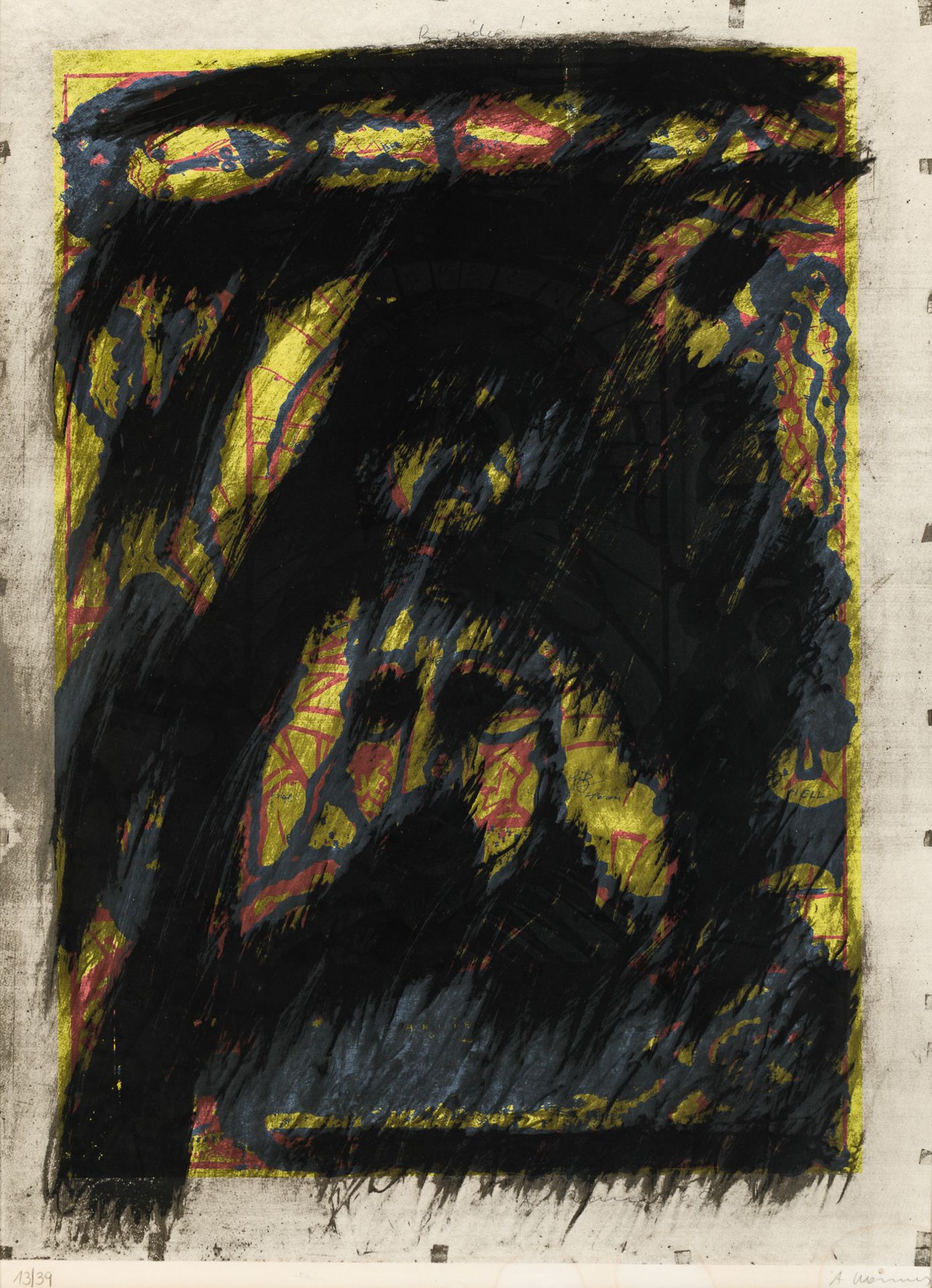 Arnulf Rainer, Ohne Titel (Brüder)