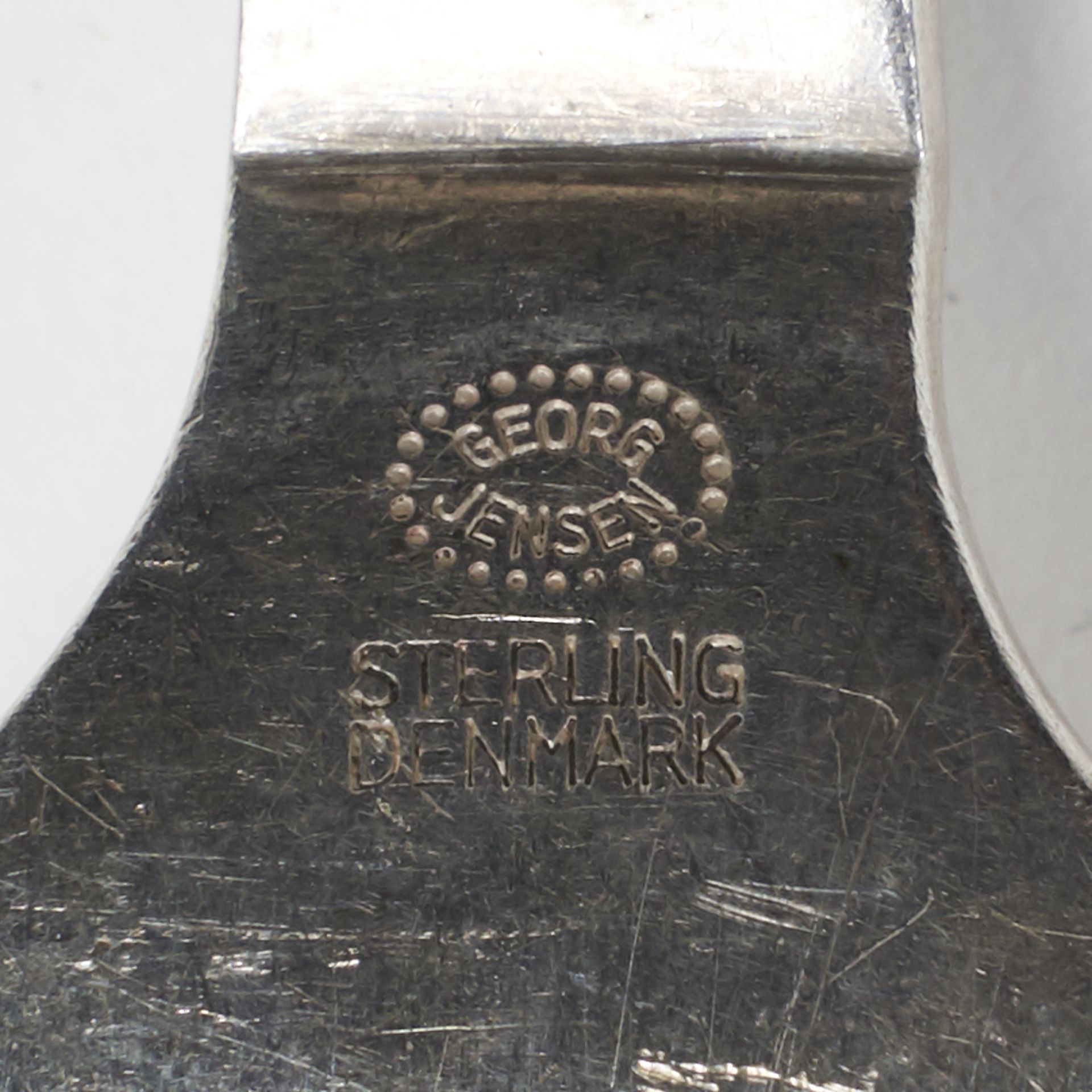 Set of Georg Jensen Sterling Silver Continental Flatware - Image 7 of 7