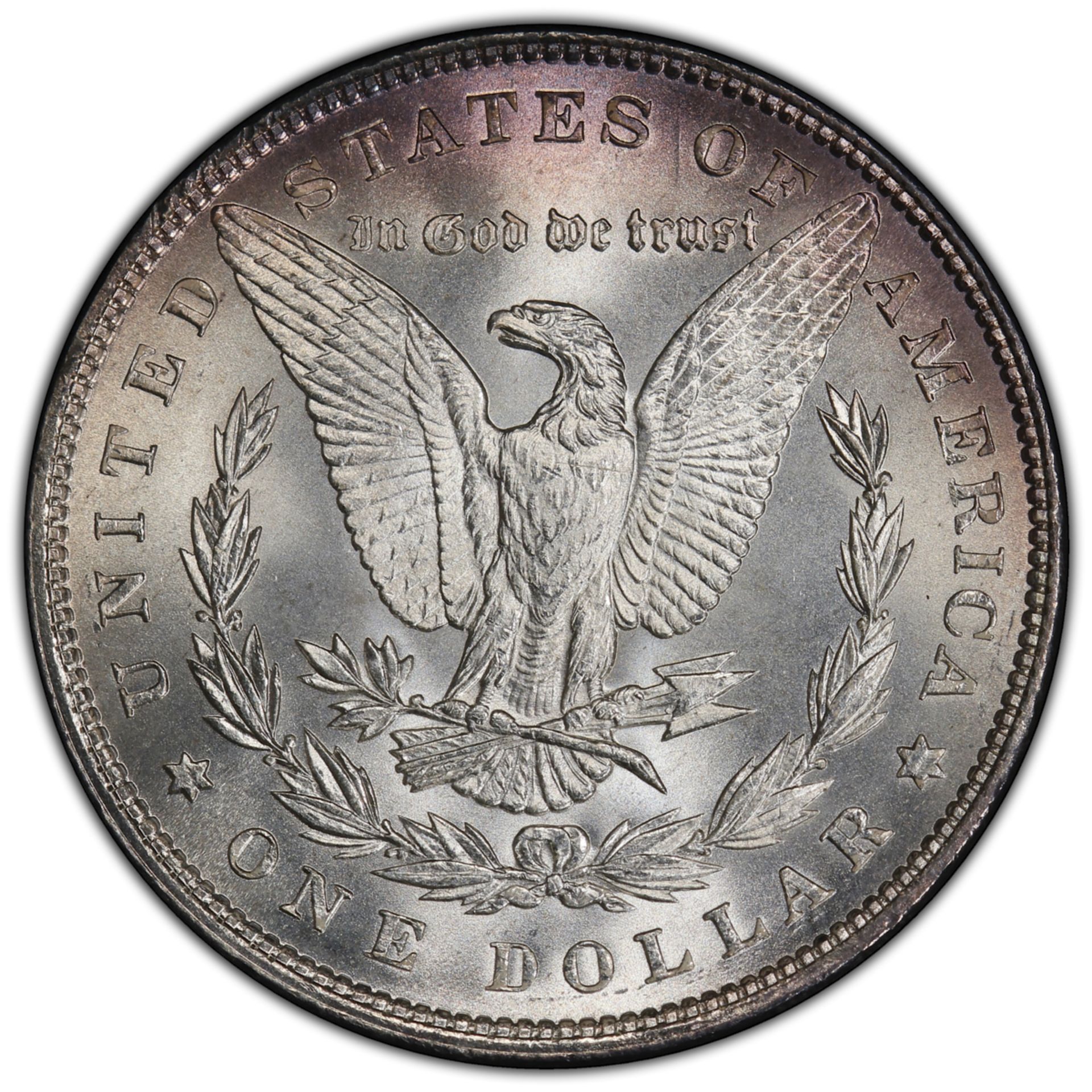 1886 Morgan Silver Dollar UNC Details PCGS - Bild 3 aus 4