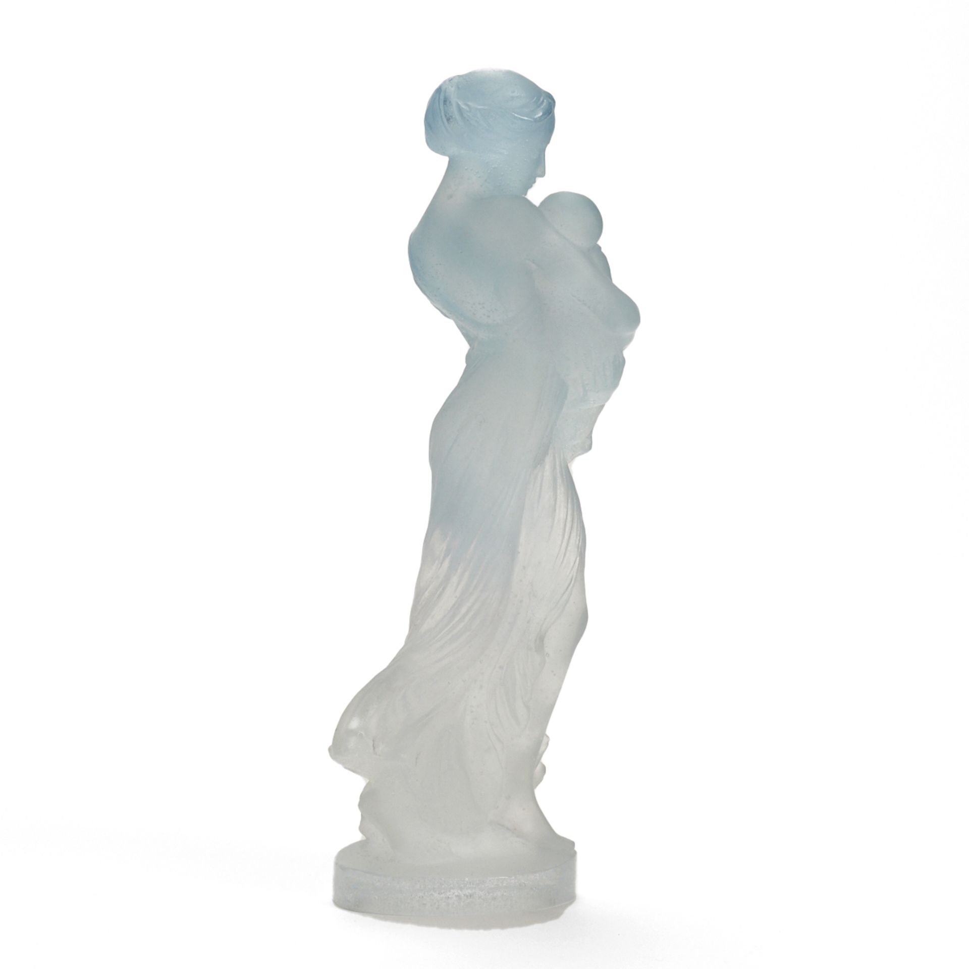 Daum Pate de Verre Crystal Mother and Child (La Mere et L'enfant) - Bild 4 aus 7