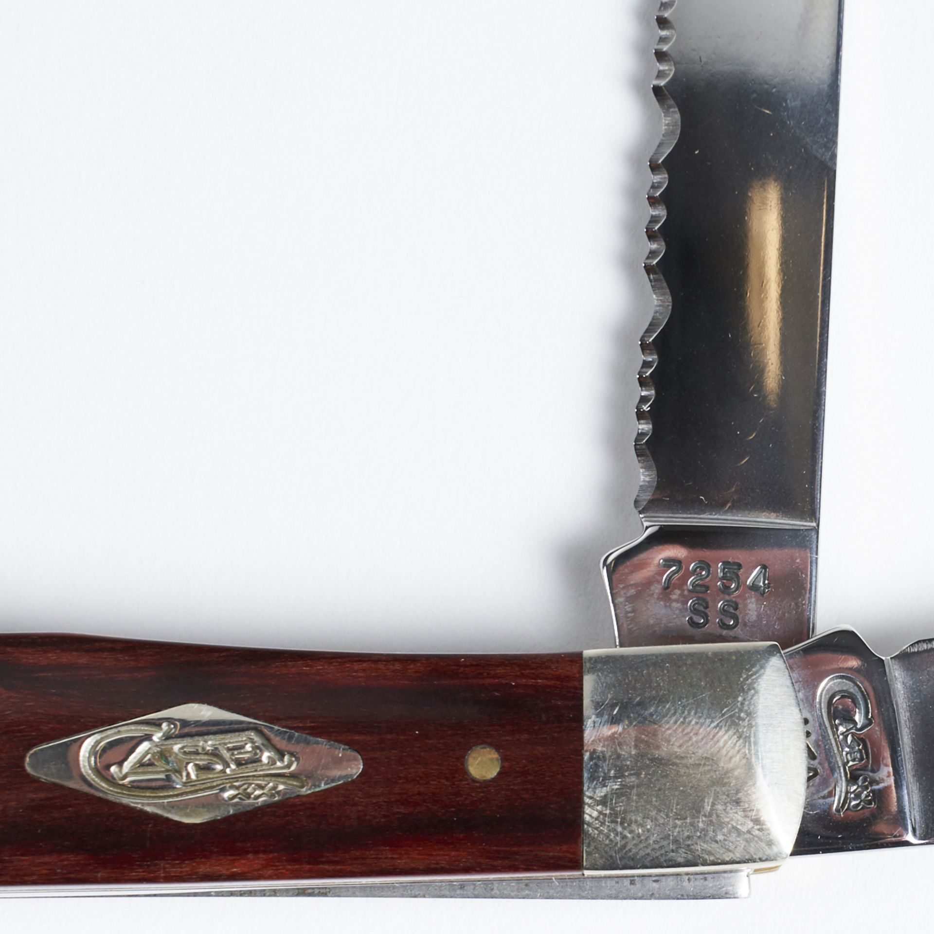Grp: 6 Custom Folding Knives - Case Family Tree Robeson - Bild 12 aus 13