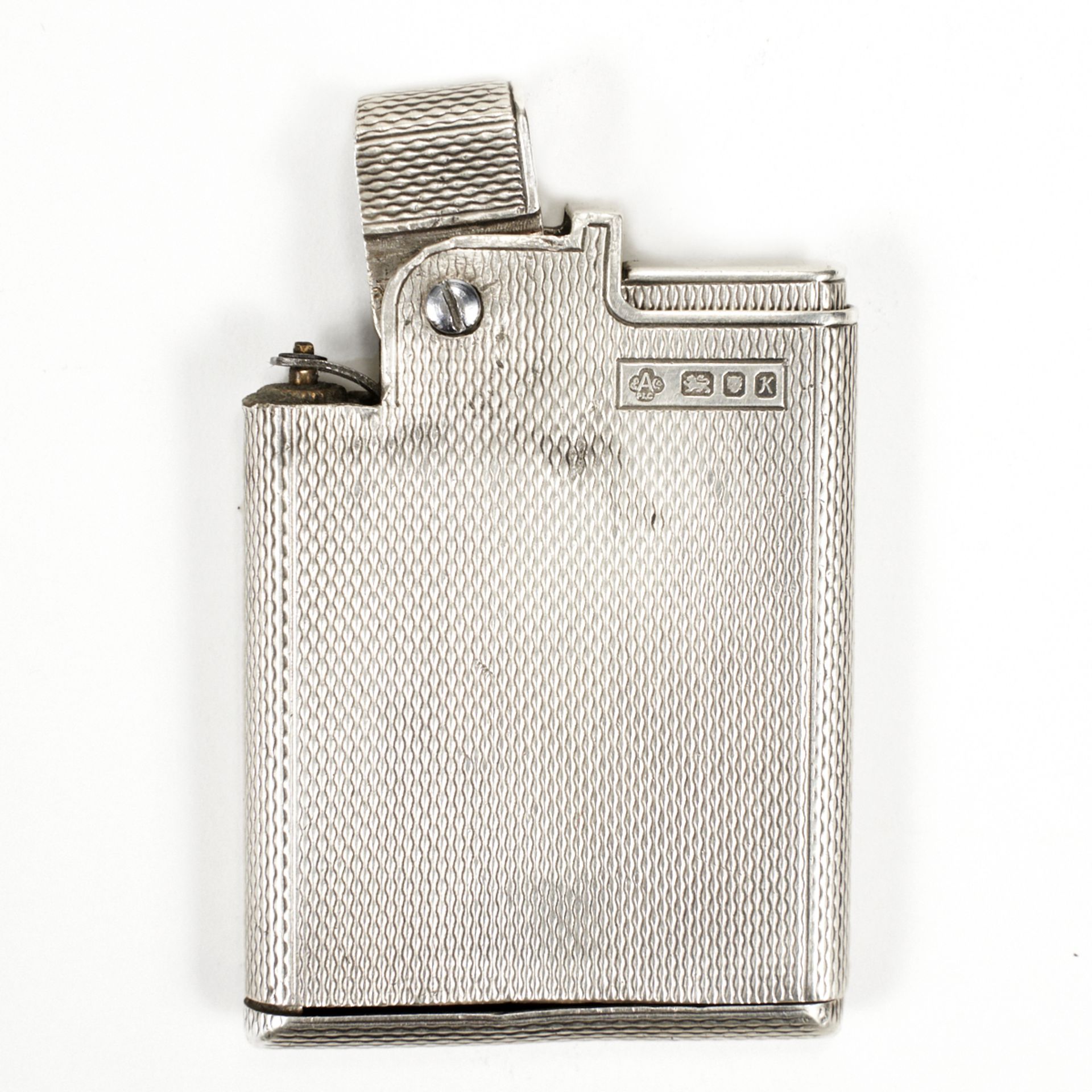 Rare Asprey Solid Sterling Silver Gas Lighter - Bild 2 aus 6