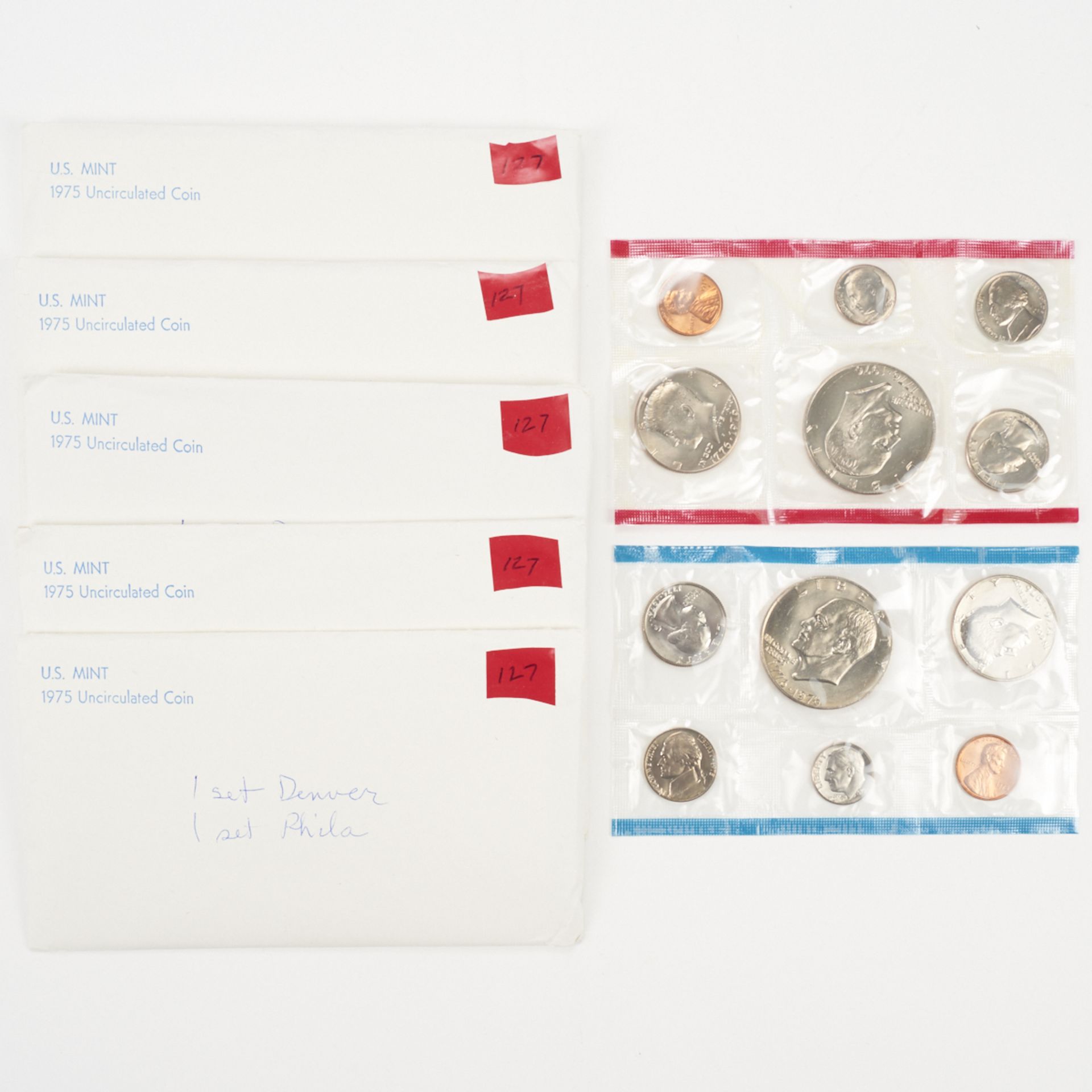 Lrg Grp of Uncirculated Sets of Coins - Bild 7 aus 10