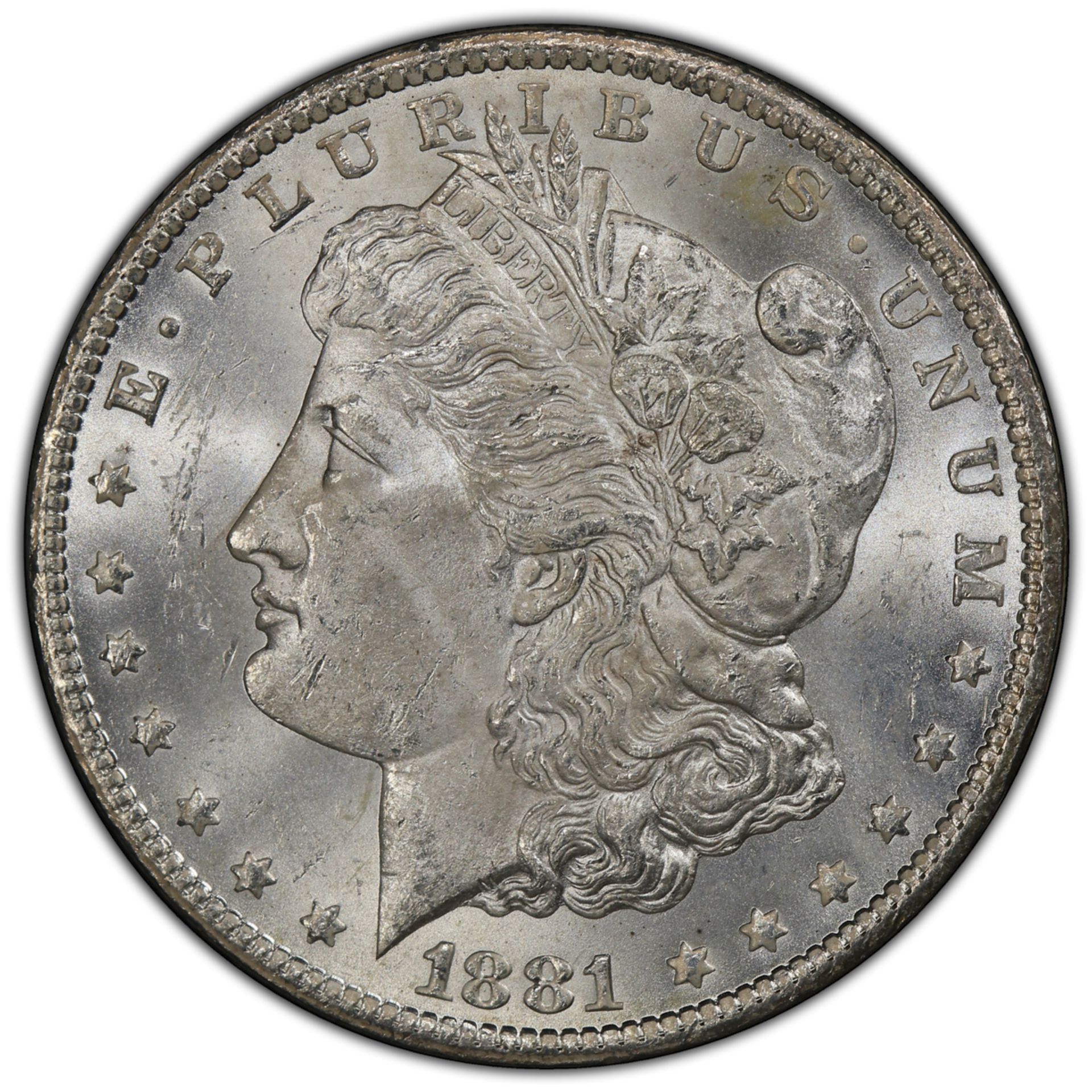 1881-CC Morgan Silver Dollar - Image 2 of 4