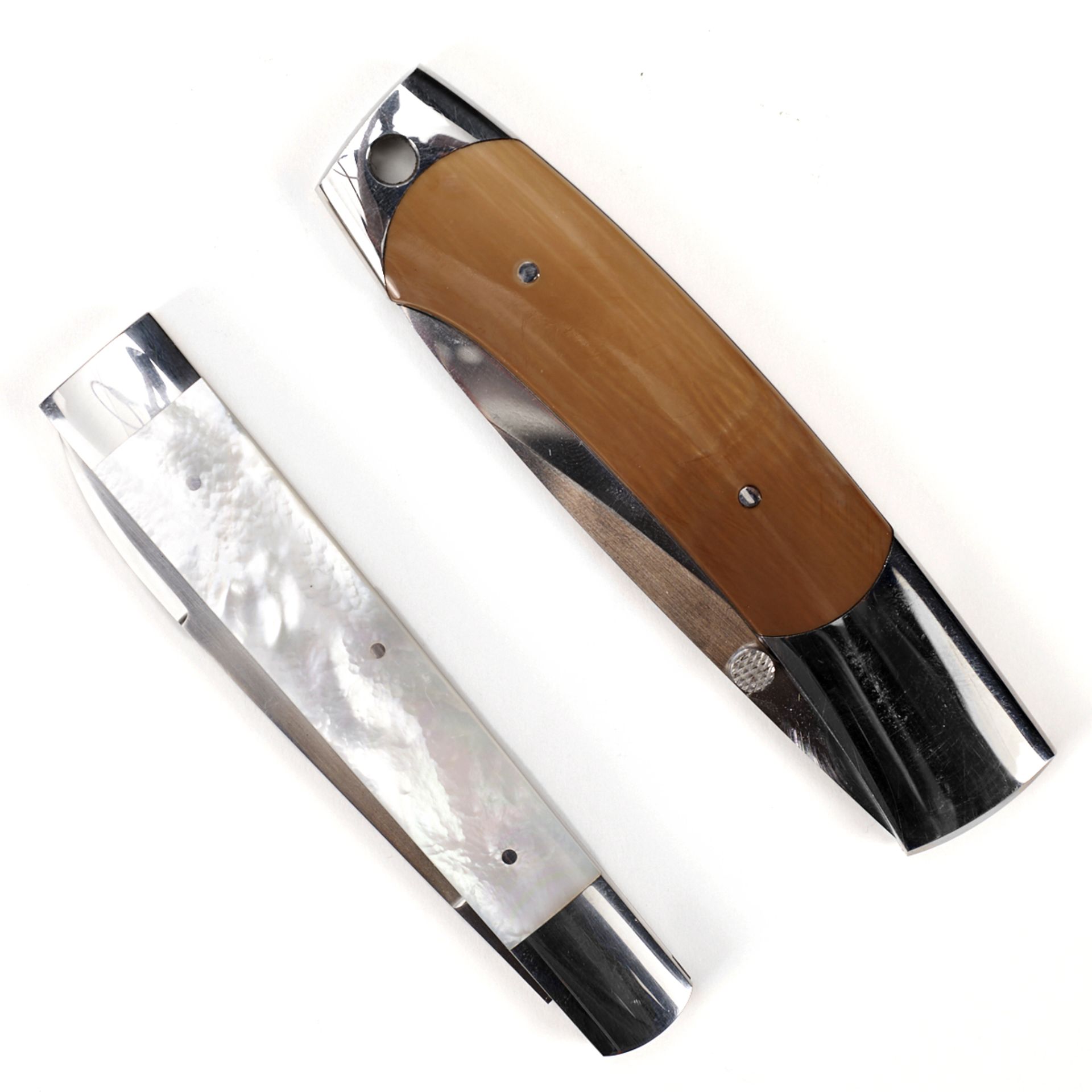 Grp: 2 Folding Knives - Sawby & Shadley - Bild 3 aus 6