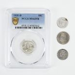 Grp: 4 Dimes & Half Dimes Liberty Capped Bust