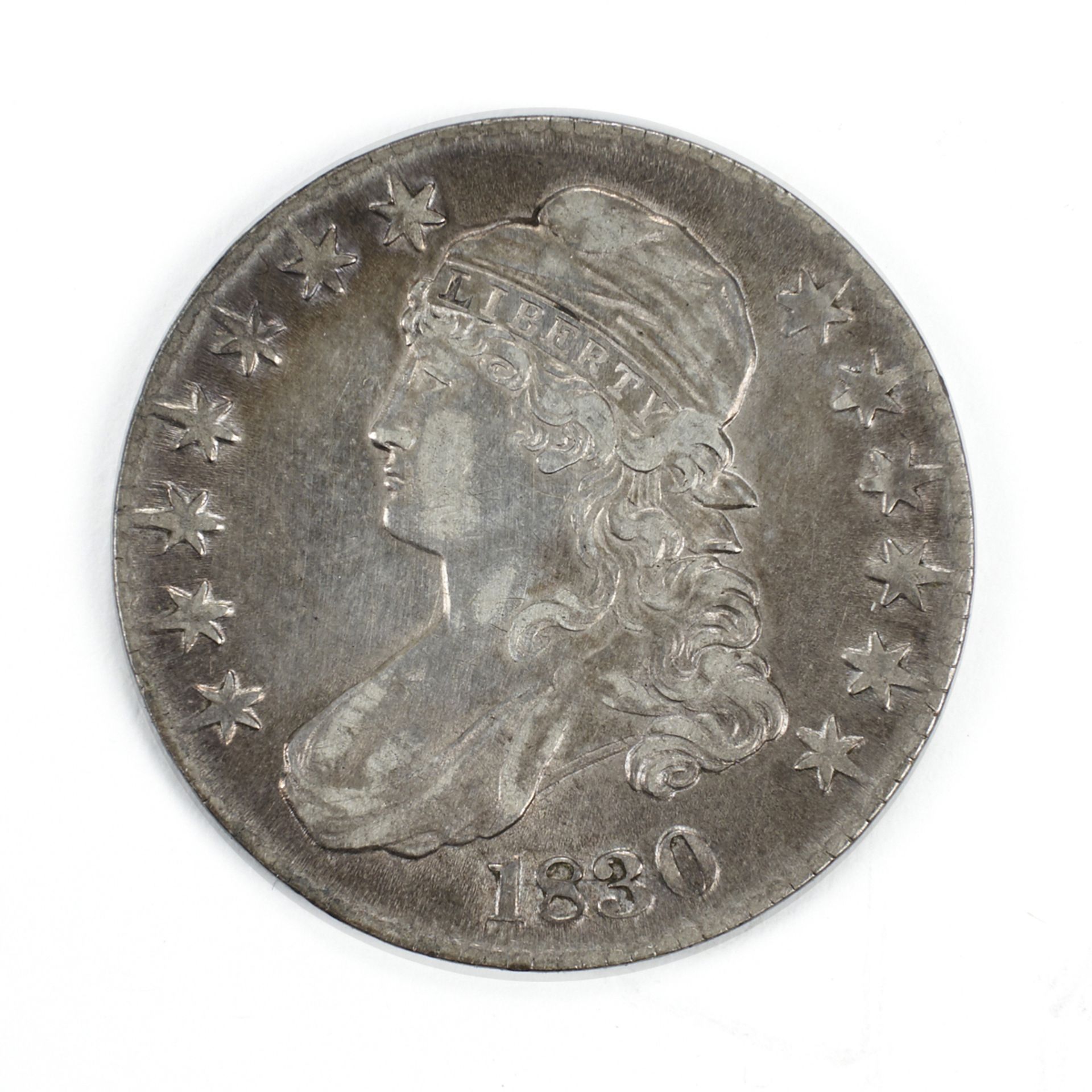 Grp: 4 Half Dollars Seated Liberty - Columbian - Capped Bust - Bild 3 aus 10