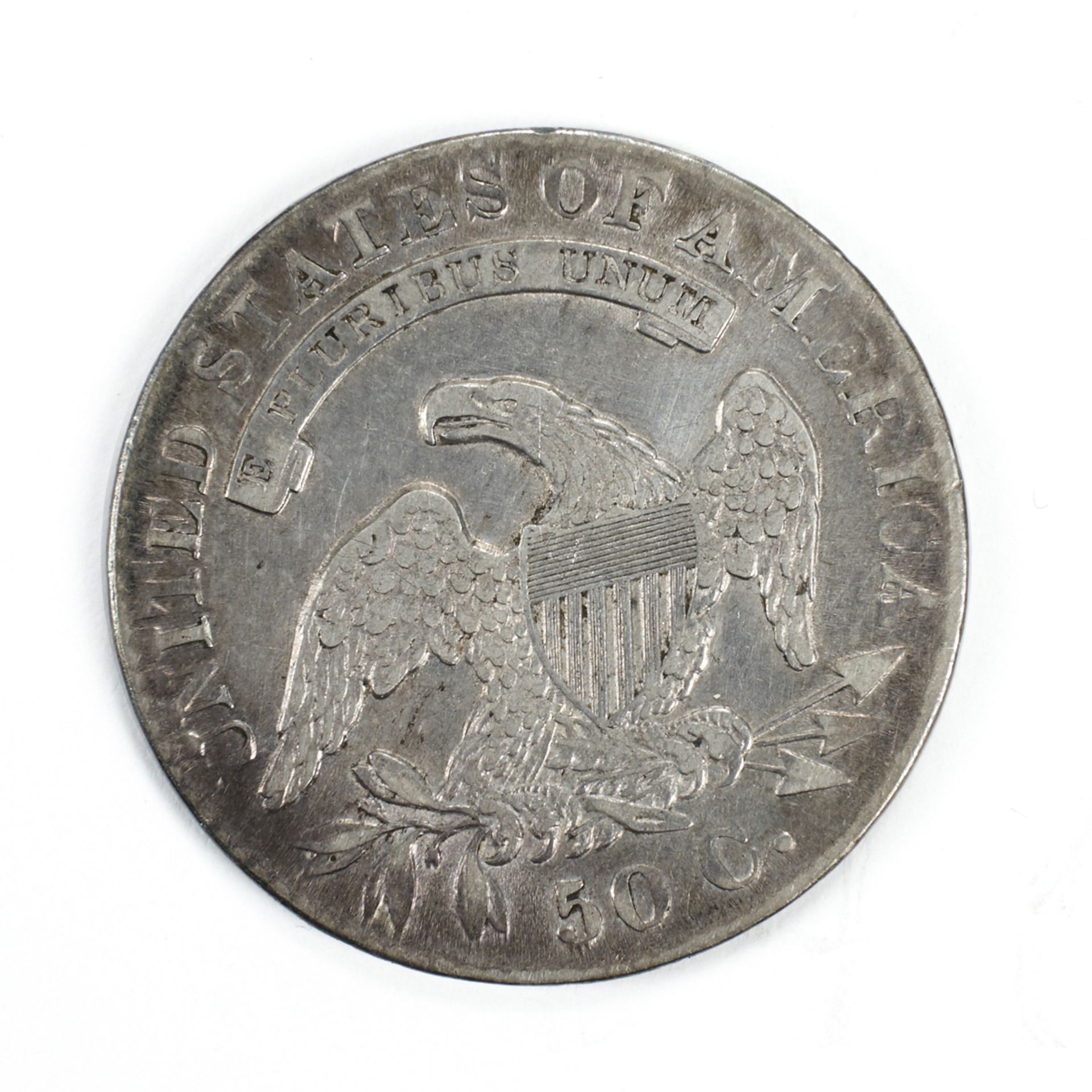 Grp: 4 Half Dollars Seated Liberty - Columbian - Capped Bust - Bild 4 aus 10
