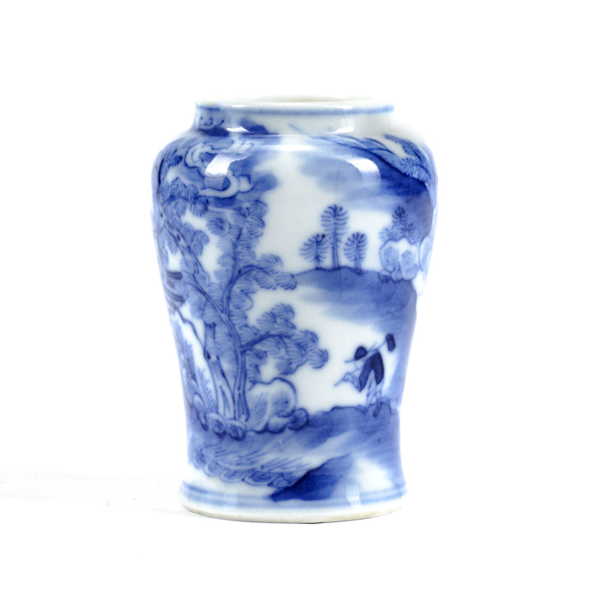 Chinese Yongzheng Porcelain Snuff Bottle - Marked - Bild 4 aus 6