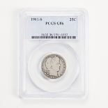 1901-S 25 Cent Coin PCGS G06