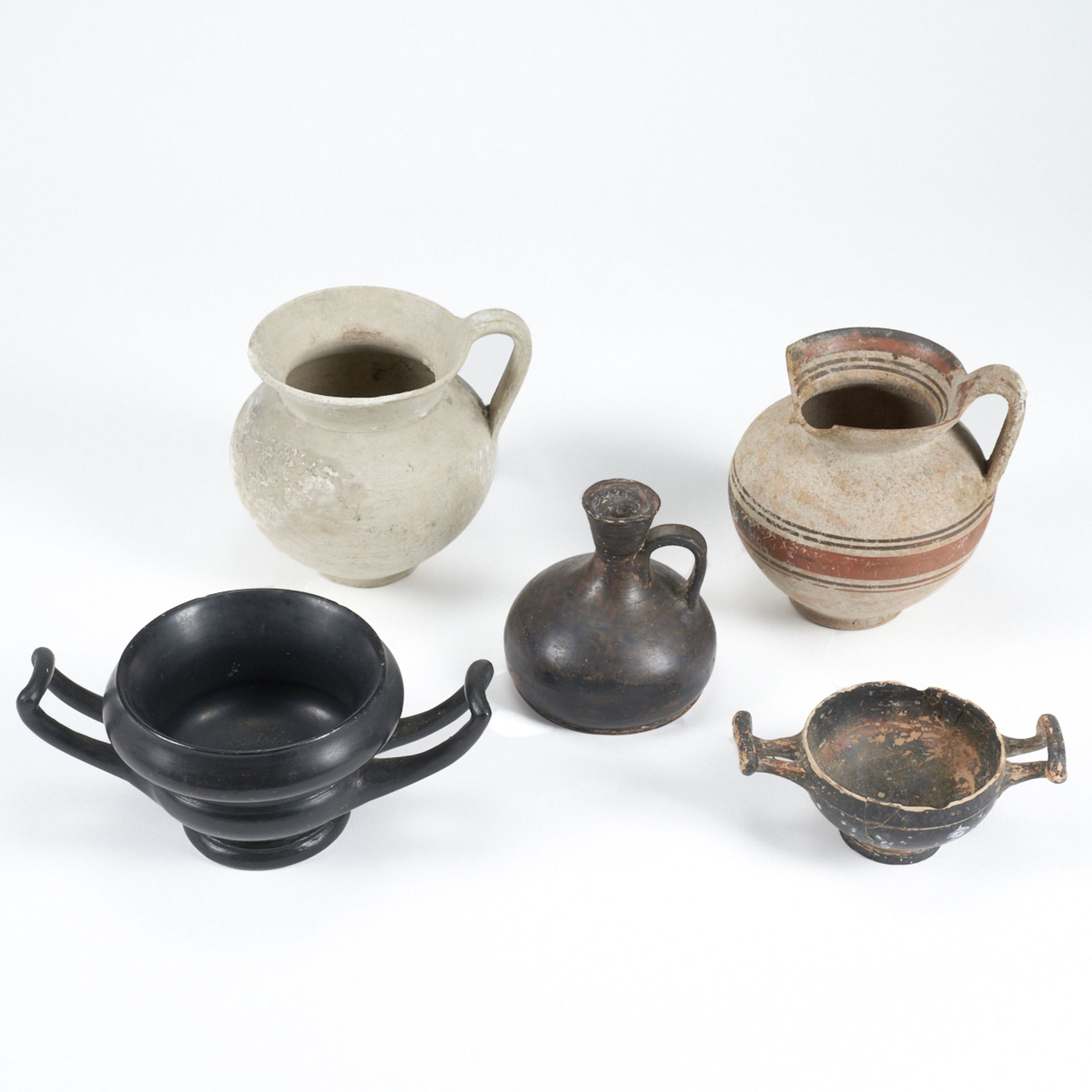 Grp: 5 Roman Ceramic Vessels - Bild 5 aus 8